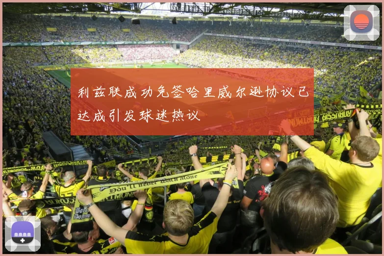 利兹联成功免签哈里威尔逊协议已达成引发球迷热议